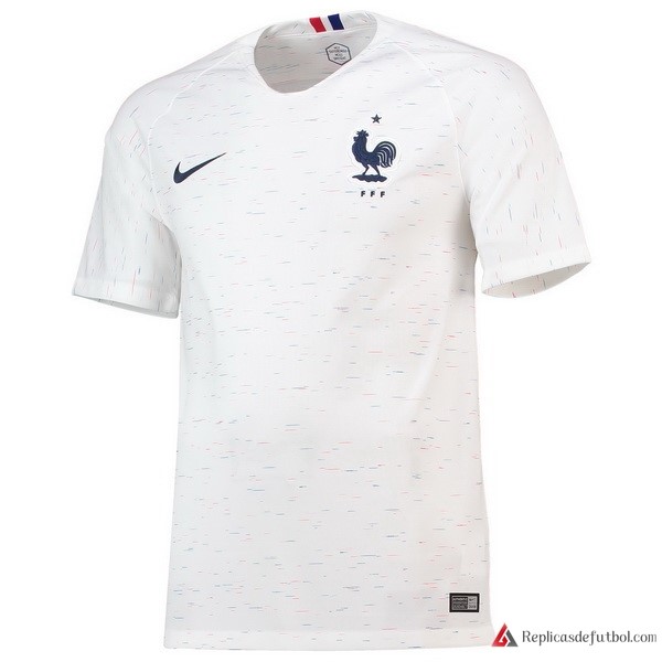 Camiseta Seleccion Francia Segunda equipación 2018 Blanco